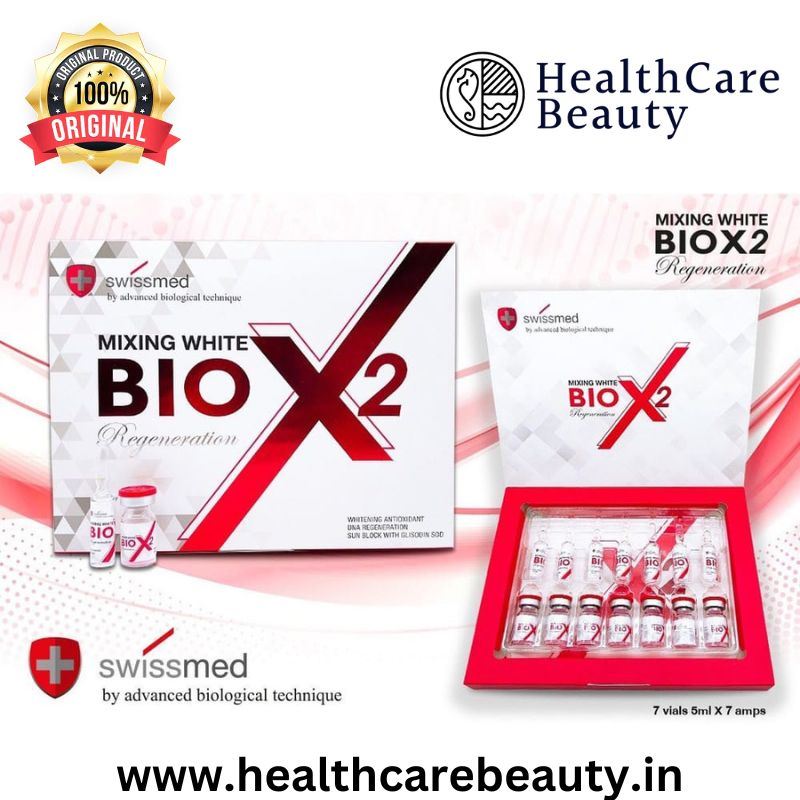Mixing White Bio X2 Regeneration Glutathione Skin Whitening Injection - Healthcarebeauty