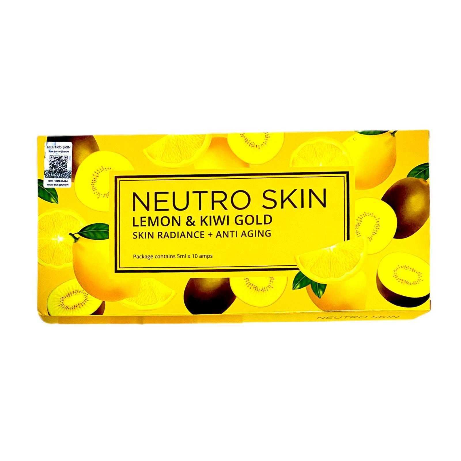 Neutro Skin Vitamin C and Collagen Injection Lemon & Kiwi Gold