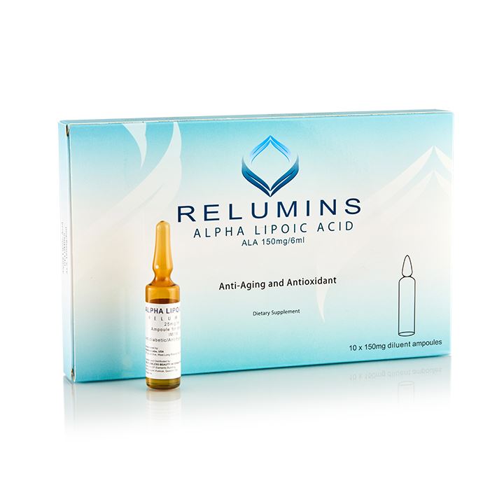 Relumins Alpha Lipoic Acid Ala 150mg 6ml Skin Whitening Injection