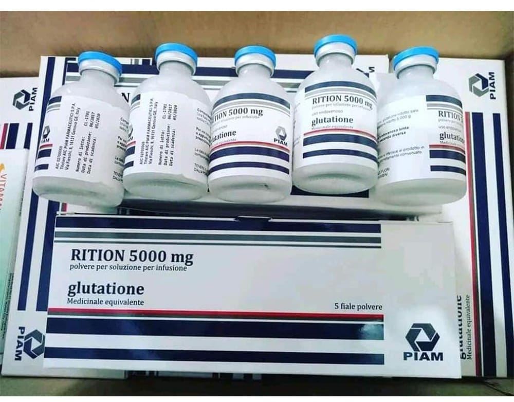 Rition 5000 mg Glutathione 5 Sessions Skin Whitening Injection | Healthcare Beauty