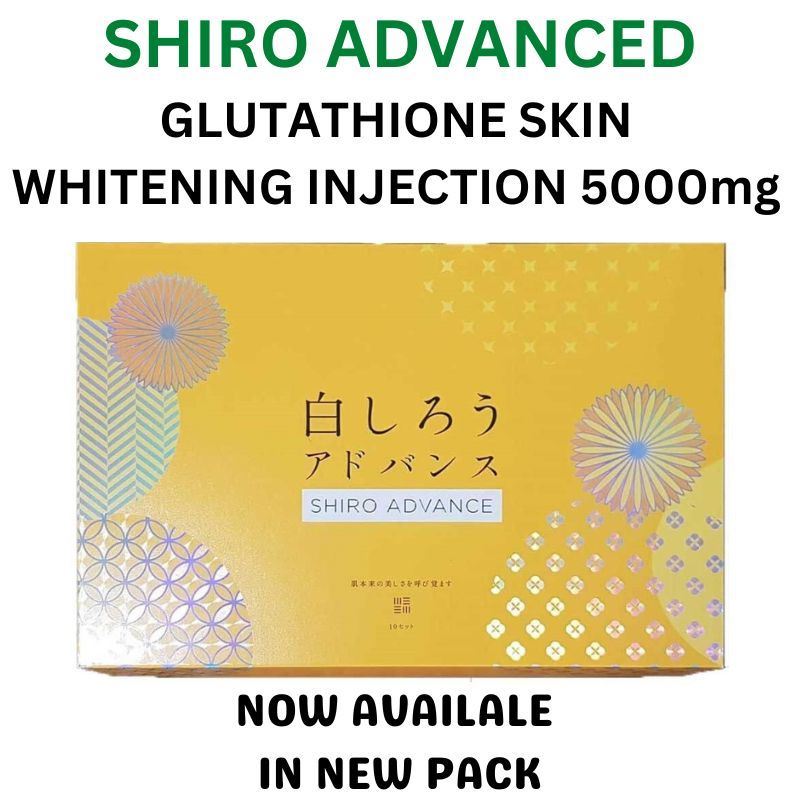 Shiro Advanced Glutathione 5000mg Whitening Injection