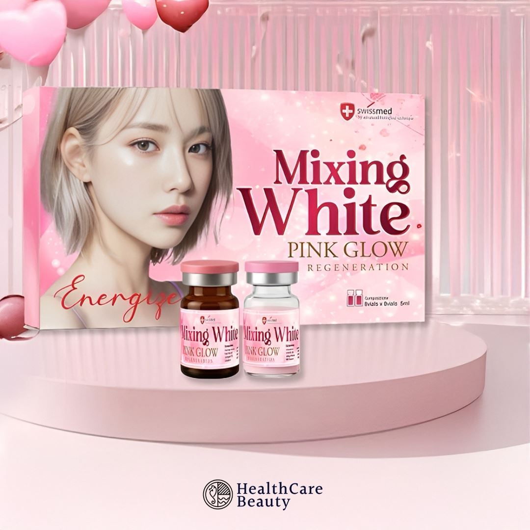 Swismed Mixing White Pink Gold Glutathione Injection