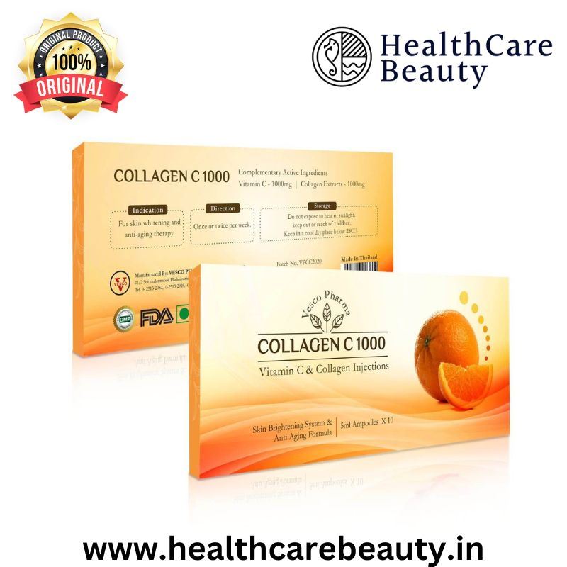 Vesco Pharma Collagen C 1000 & Vitamin C skin whitening injection