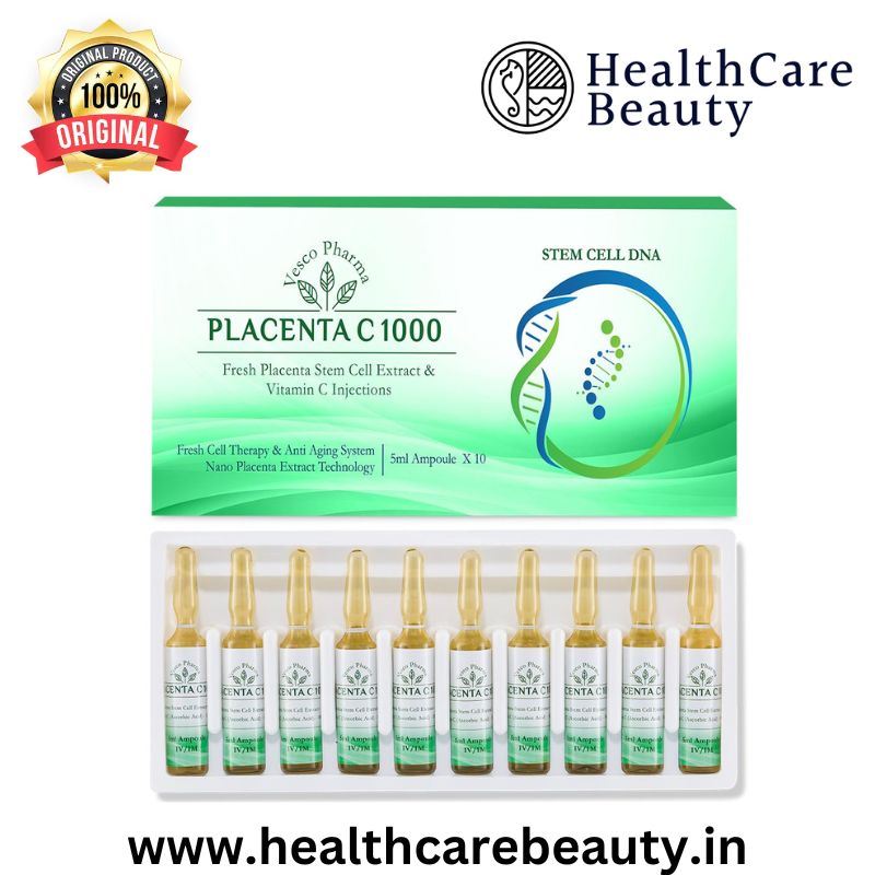 Vesco Pharma Placenta C 1000 Placenta Extract Injections