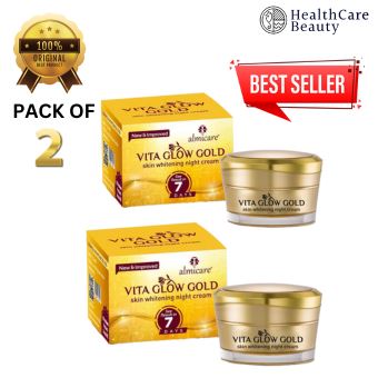 Vita Glow Gold Glutathione Skin Whitening Cream Pack of 2
