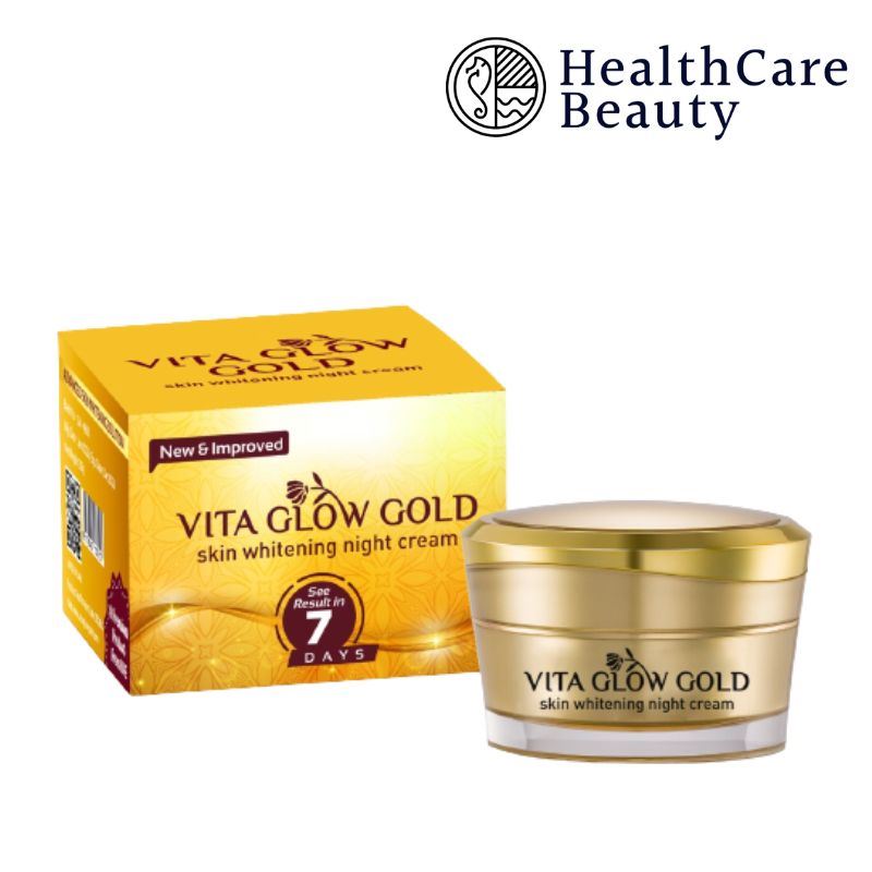Vita Glow Gold Glutathione Skin Whitening Night Cream