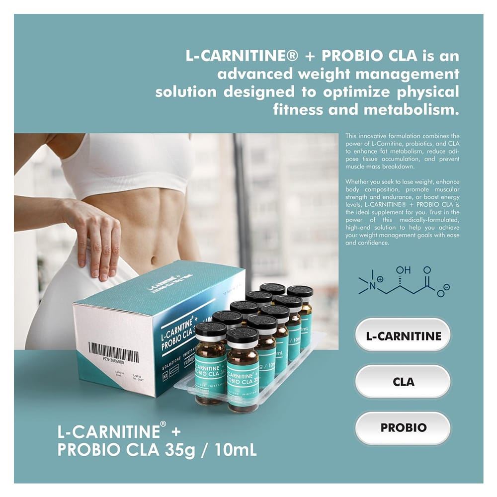 Ratiopharm L-Carnitine plus Probio CLA 35g Weight Loss and Fat Loss Injection reviews
