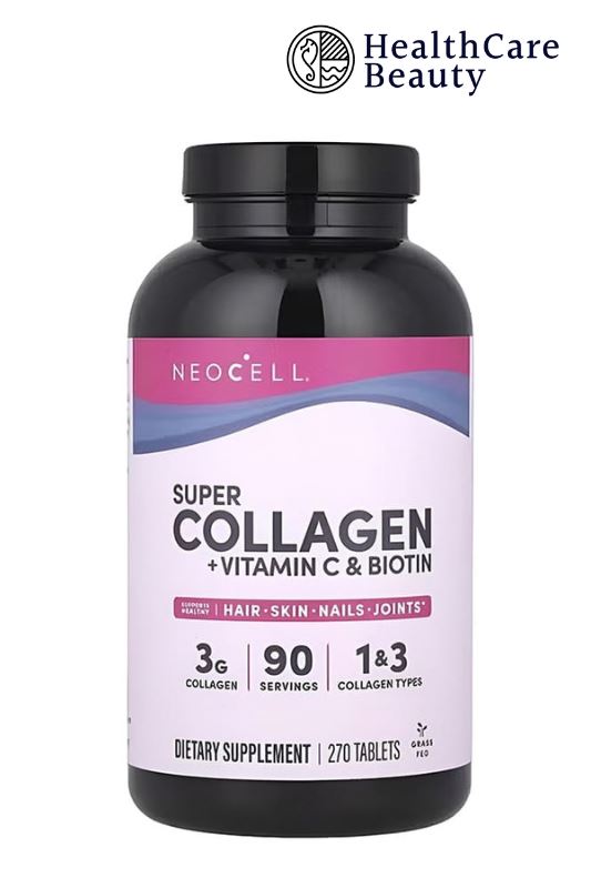 Neocell Super Collagen 3000mg Tablets with Vitamin C and Biotin