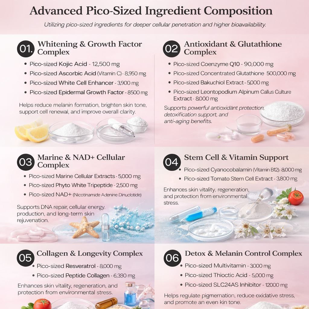 Miracle Dermal Genesis NAD+ Renewal Complex Glutathione Injection