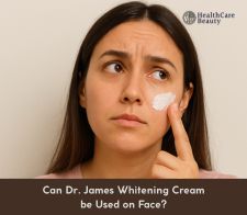 Can Dr. James Whitening Cream be Used on Face?
