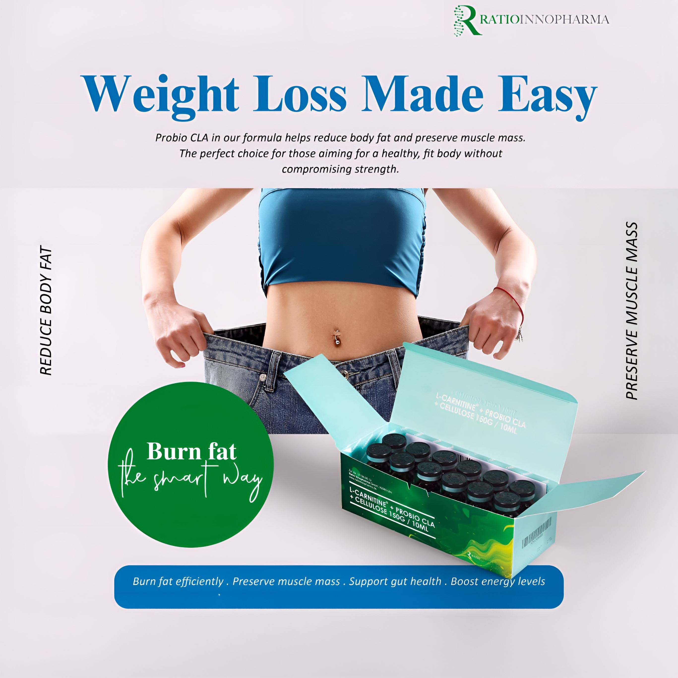 Ratiopharm L-Carnitine 150G Weight Loss Injection
