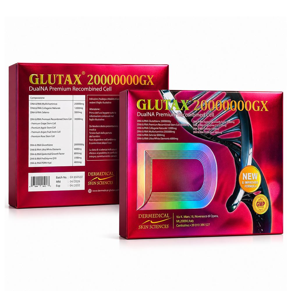 Glutax 20000000GX Glutathione Skin Whitening Softgels