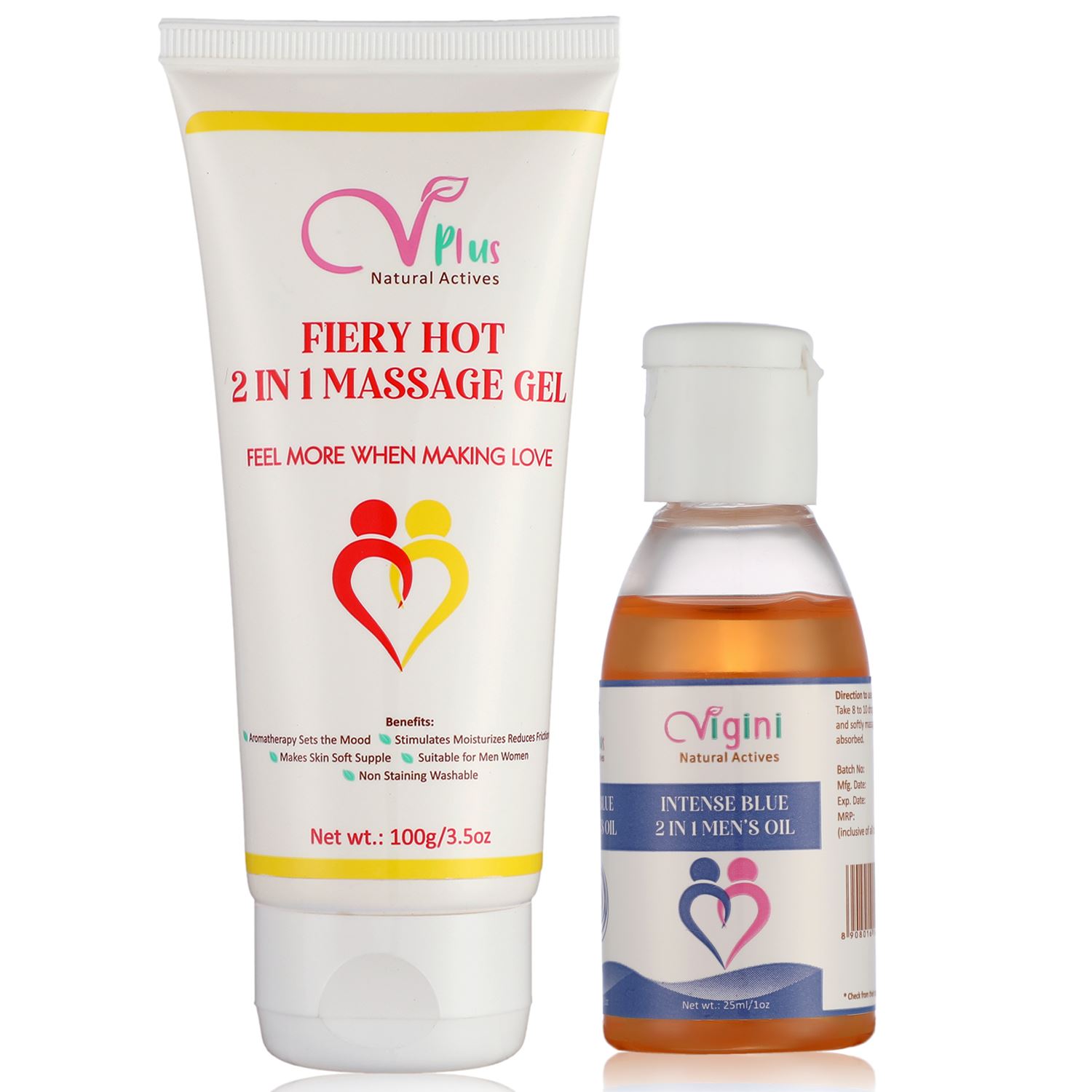 Vigini Big Ling Lamba Oil + Lubricant Lube Massage Cream Gel 