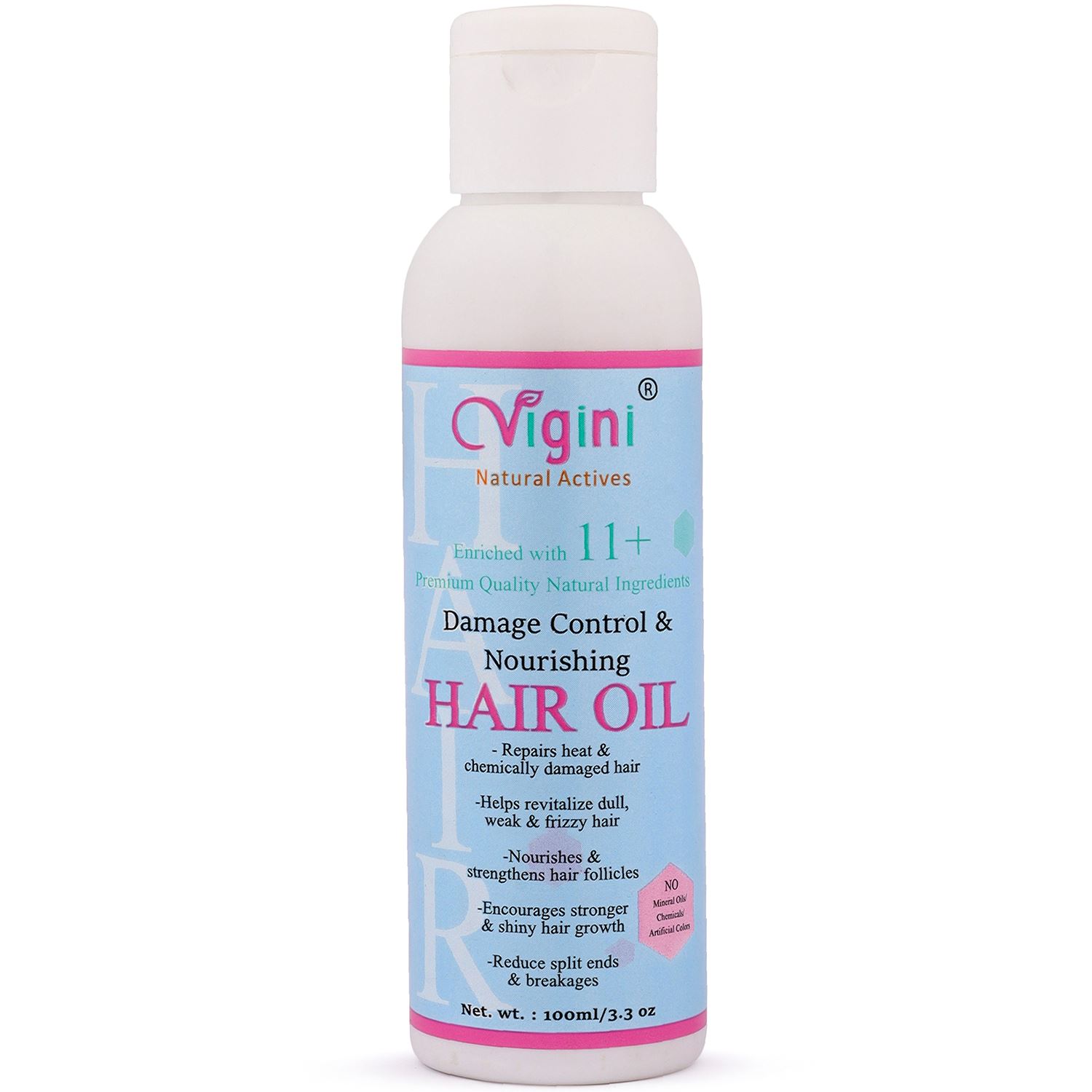 Vigini Natural Damage Control & Nourishing Hair Care Vitalizer Tonic Oil 100 ml